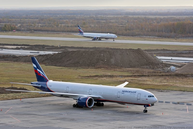 Боинг 777 Аэрофлот салон