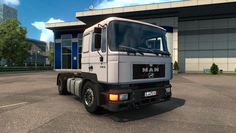 Man f90 тягач