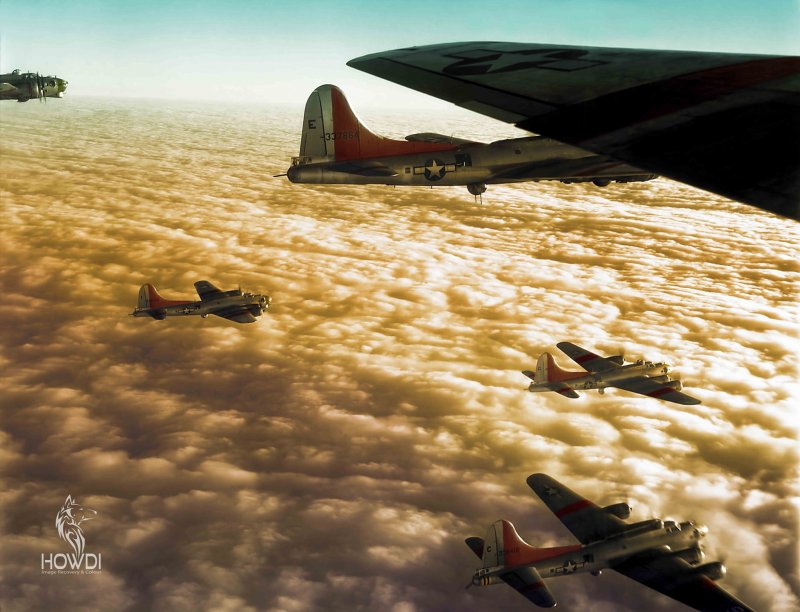 Летающие крепости b17 пилоты