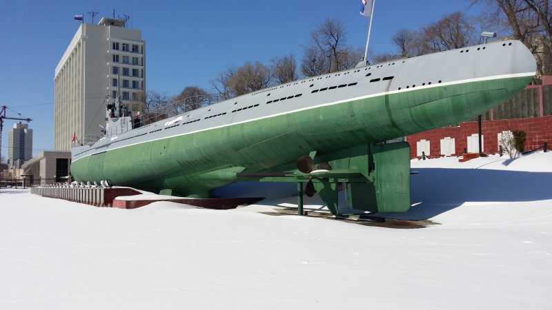 Советская подводная лодка с-56