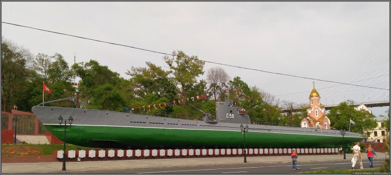 Подводная лодка с-56 Владивосток