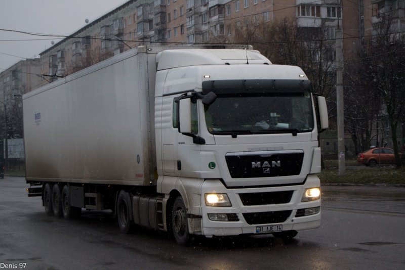Ман ТГХ С полуприцепом реф