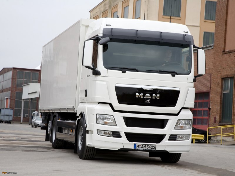 Man TGX фургон