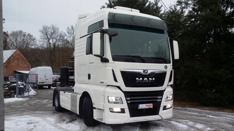 Man TGX Euro 6 белый