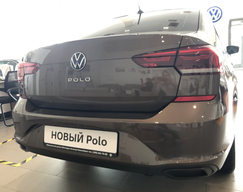 Polo 2021 сзади