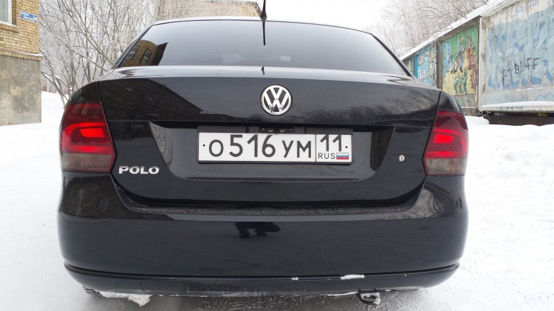 Volkswagen Polo 2020 камера заднего вида