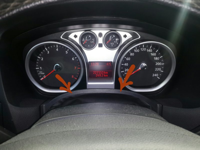 Ford Focus 2 приборка