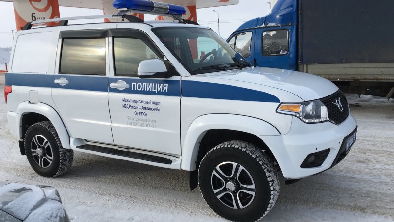УАЗ Патриот полиция