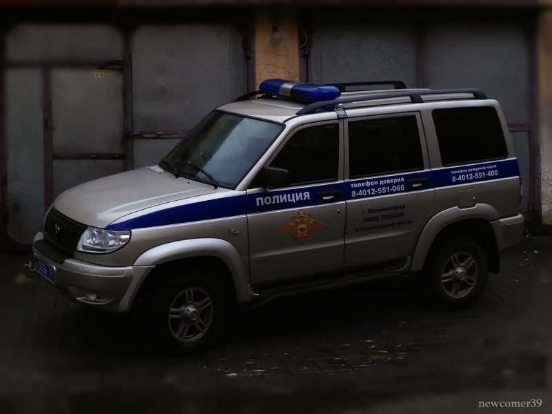 УАЗ Патриот 2013 полиция