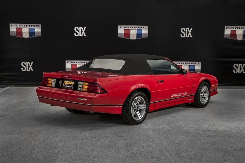 1985–87 Chevrolet Camaro z28 IROC-Z
