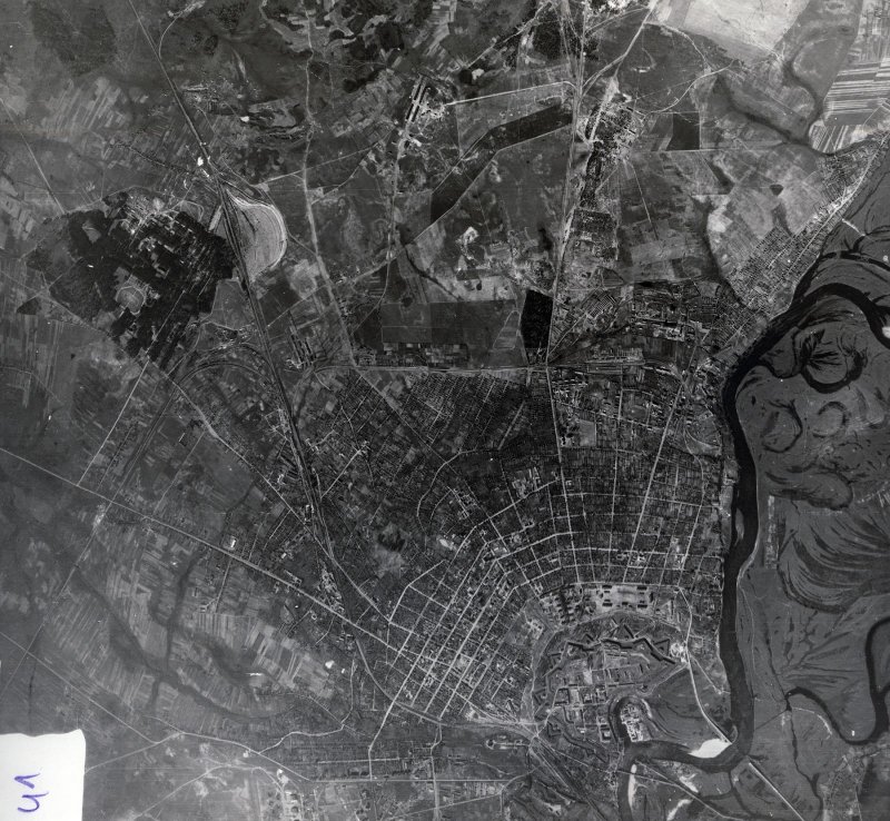 Аэрофотоснимки Нарва 1944