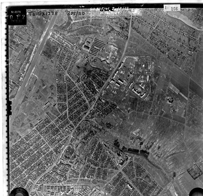 Брестская крепость с воздуха 1941