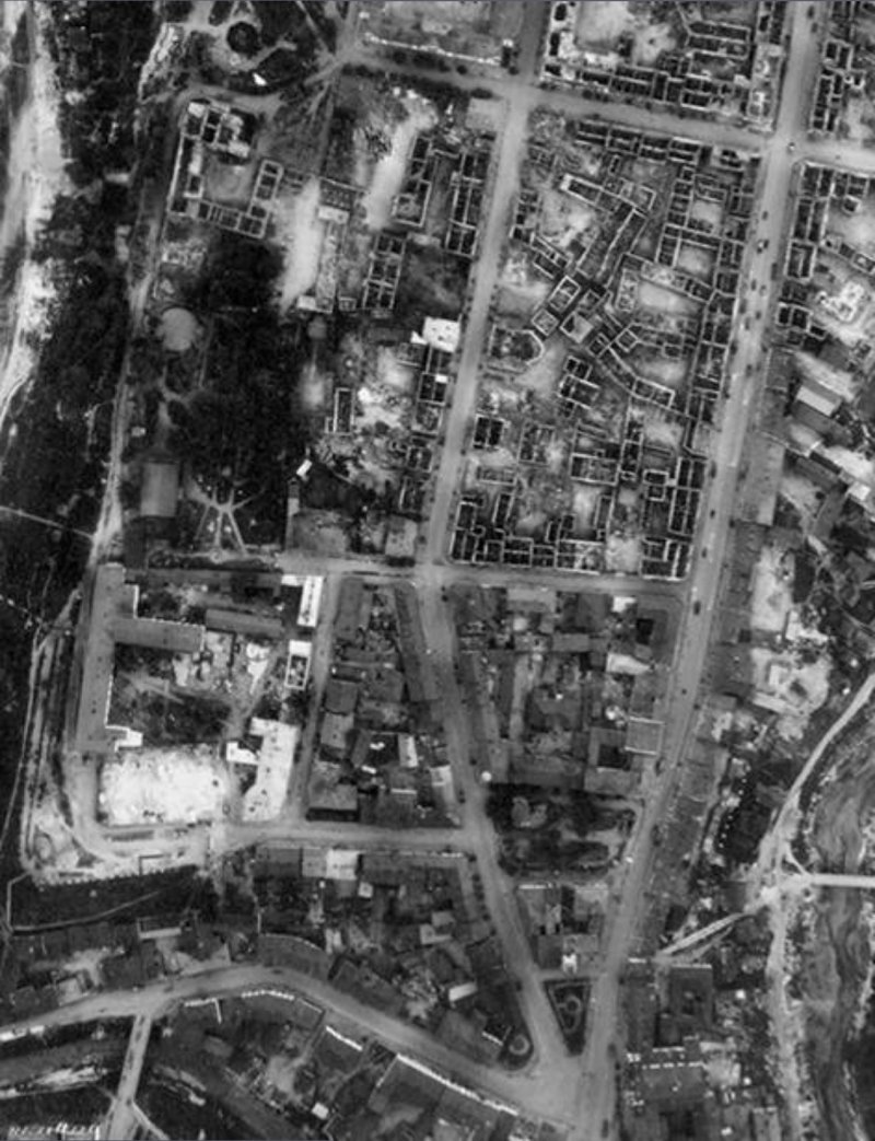 Немецкая аэрофотосъемка Гайтолово