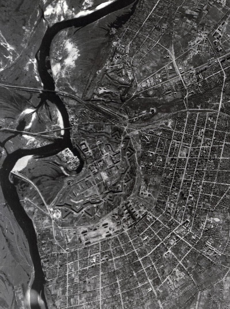 Немецкая аэрофотосъемка Владимир 1941