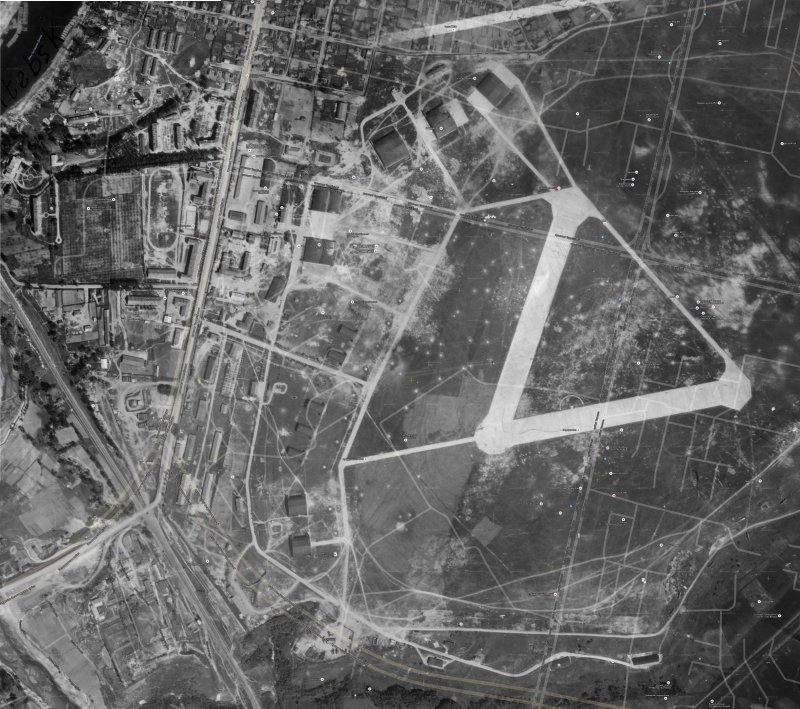 Минск 1941 аэрофотосъемка