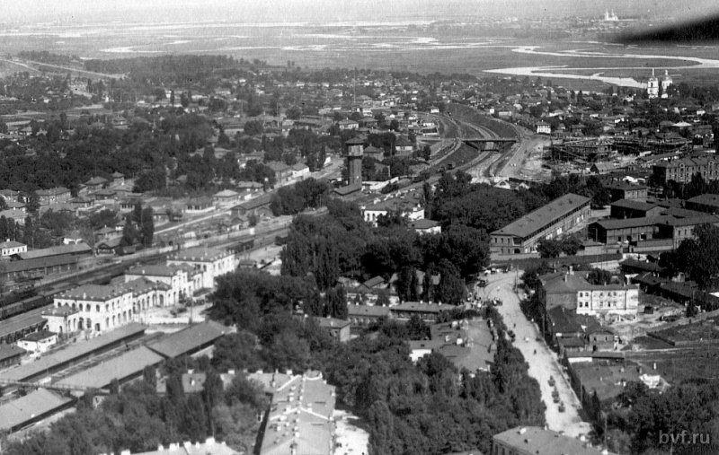 Аэросъемки Киева в 1943