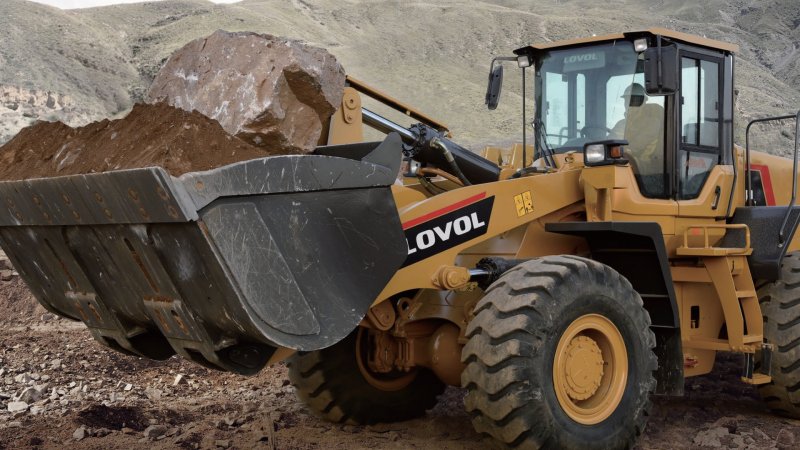 Фронтальный погрузчик foton fl935e