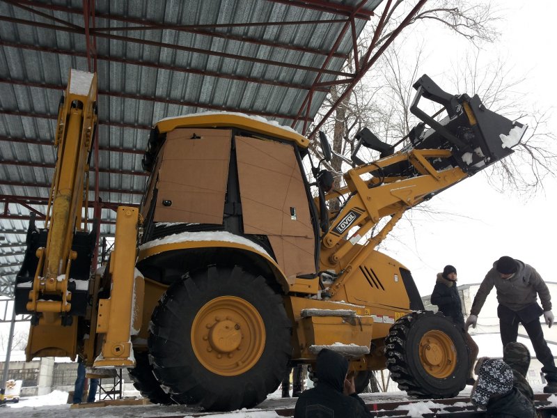 Экскаватор погрузчик Lovol flb468-II