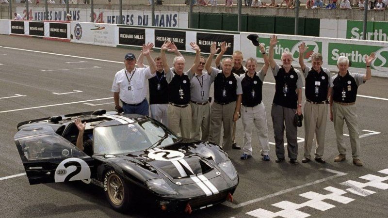 Ford gt40 Леман финиш