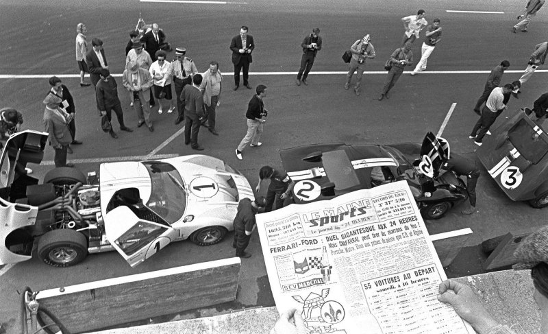 Ford gt40 Леман финиш