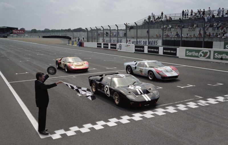 Ford gt40 Леман финиш