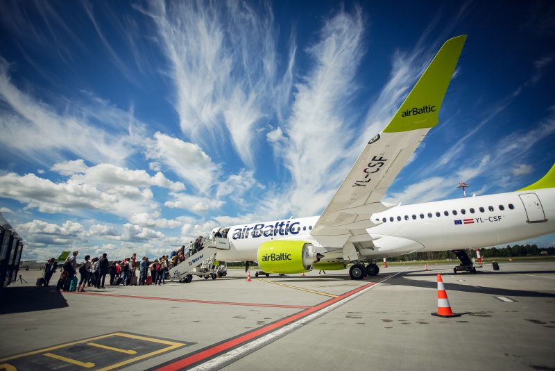 AIRBALTIC Латвия