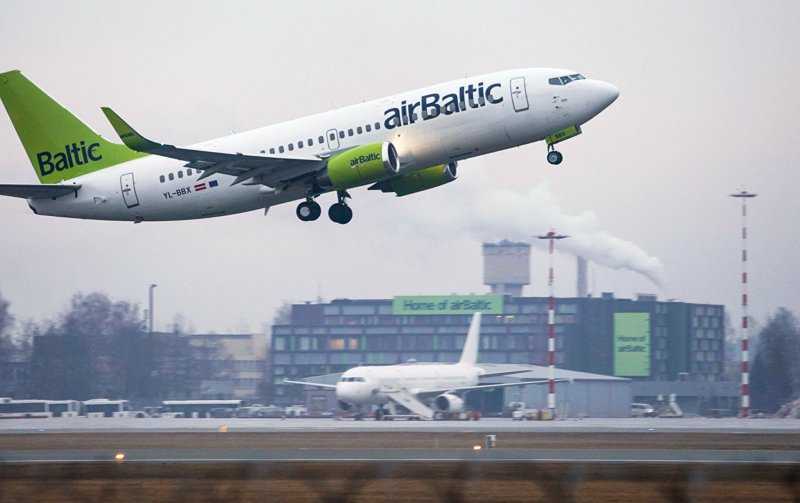 Air Baltic Рига Латвия