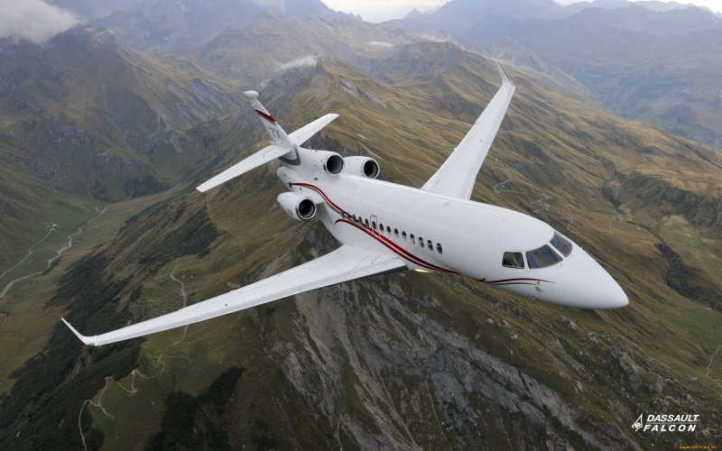 Dassault Falcon 7x салон