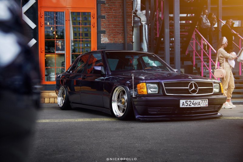 Mercedes Benz w190 stance