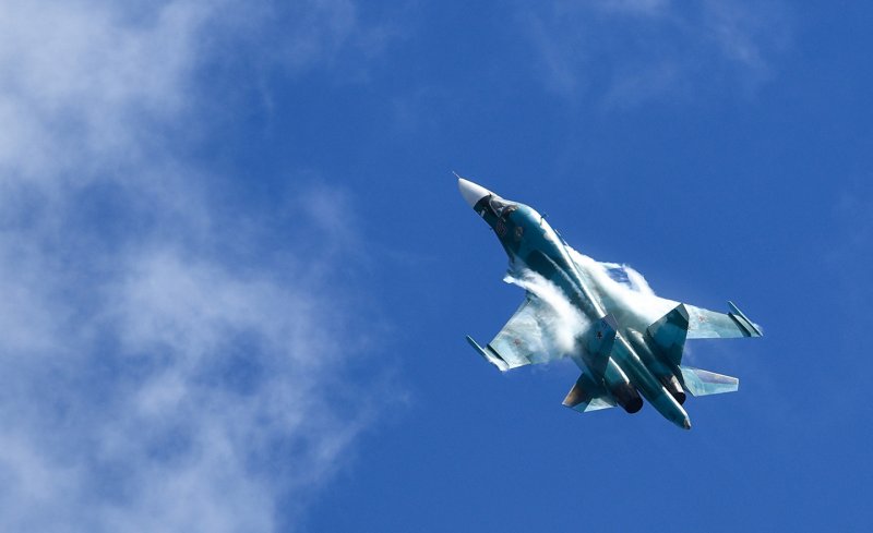 Су 34 в небе