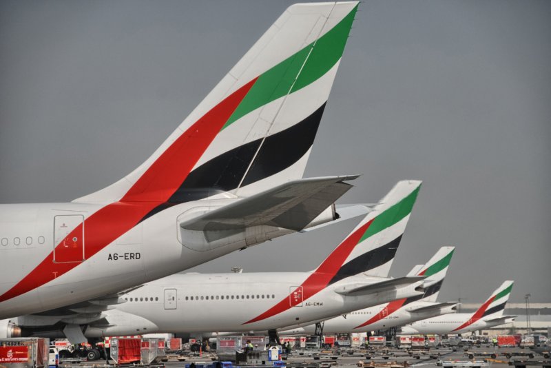 Emirates Airlines самолетный парк