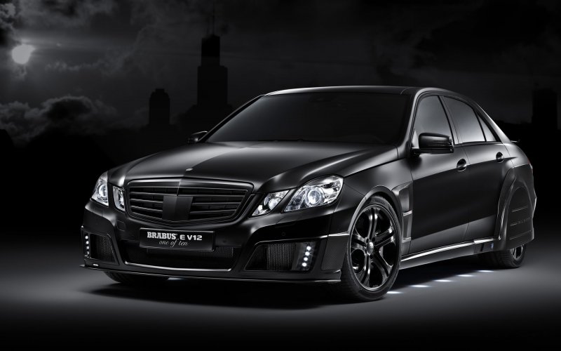 Brabus e v12 Black Baron