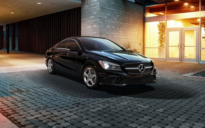 Mercedes Benz CLA 2014 черная