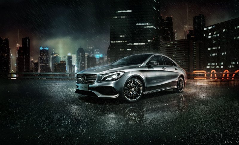 CLA Mercedes реклама