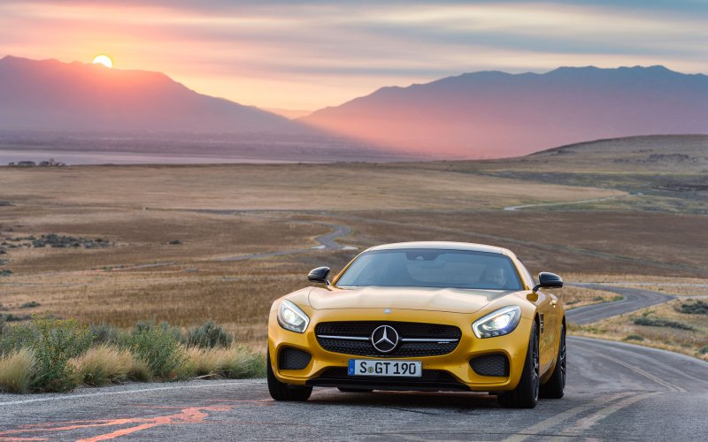 Mercedes AMG gt 2015