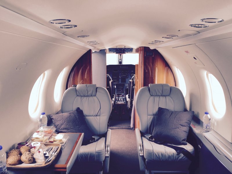 Pilatus PC-12 Interior