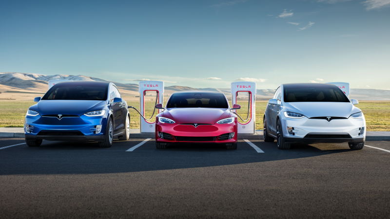 Tesla Япония