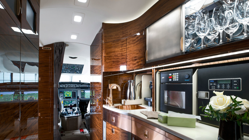 Falcon 7x планировка