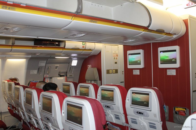 Airbus a330-300 салон