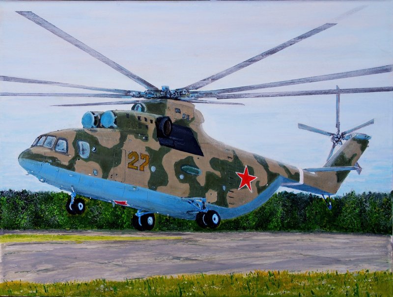 Вертолет ми 24 рисунок карандашом