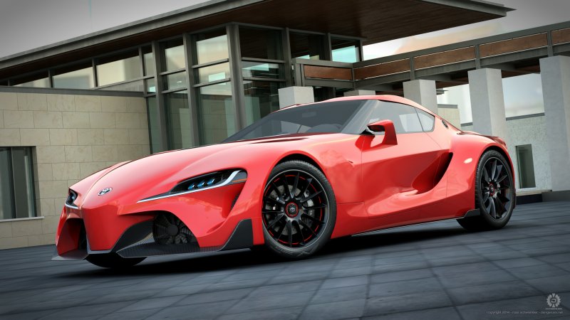 Тойота спорткар ft1