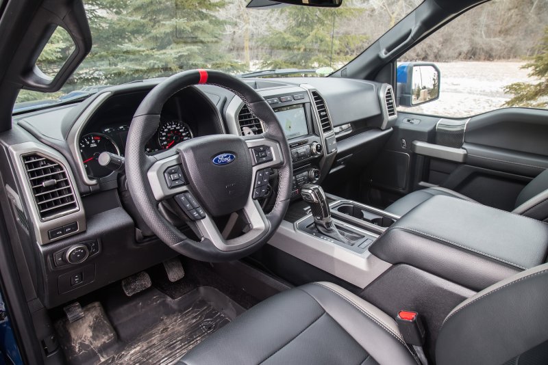 Ford f-150 Raptor 2017 салон