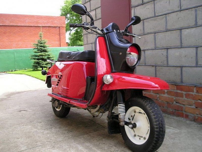 Мотороллер Вятка Sidecar