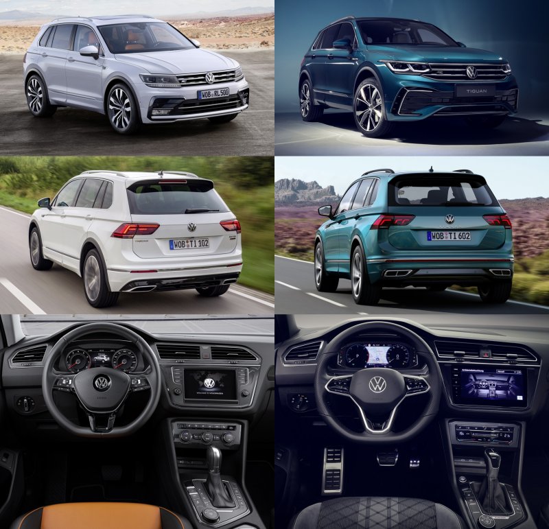 Volkswagen Tiguan 2021 комплектации