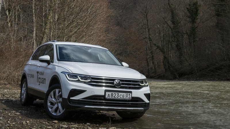 Volkswagen Tiguan 2021 Рестайлинг
