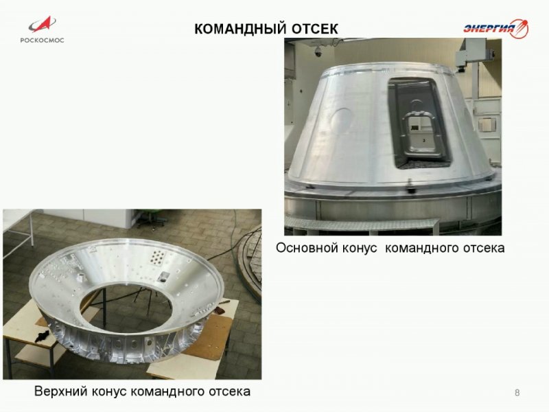 Командный отсек ПТК Федерация