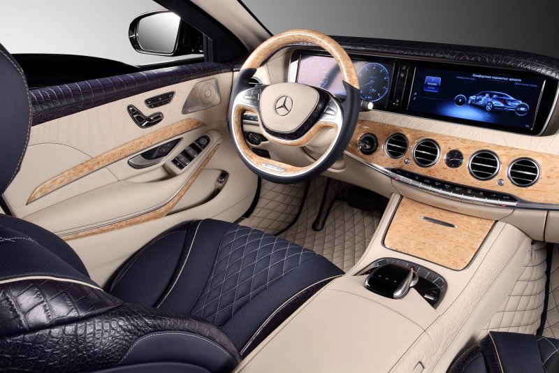 Mercedes Benz w222 салон
