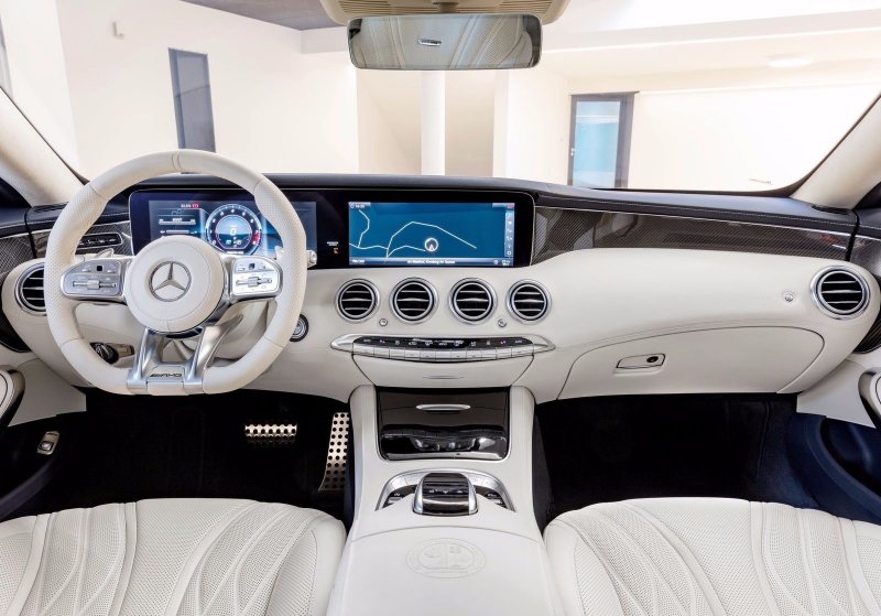 Mercedes Benz s63 AMG Coupe салон