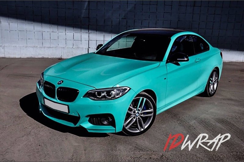 BMW m5 бирюзовая