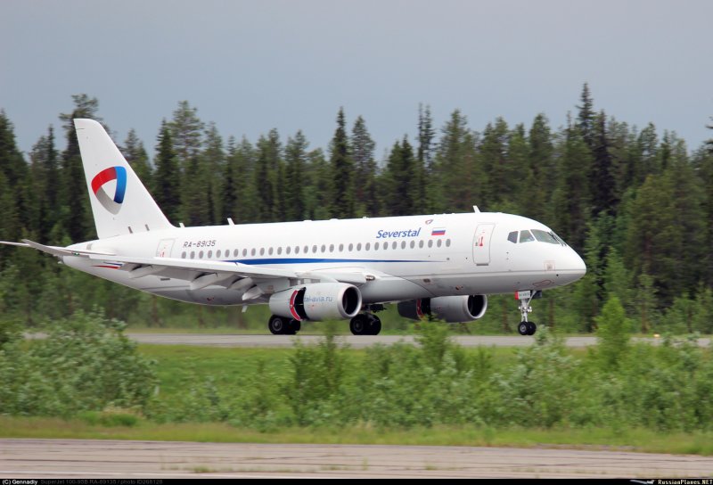 Самолёт ту 134 Усинск